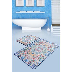 ASIR Koupelnová předložka CERAMICA porcelánové vzory 2 ks