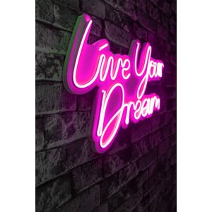 ASIR Dekorativní LED osvětlení LIVE YOUR DREAM růžová