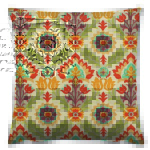 ASIR Dekorační polštářek FOLKLOR 43 cm bavlna/polyester