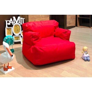 ASIR Sedací vak MINI RELAX červený