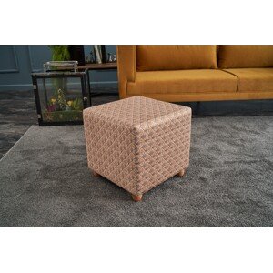 ASIR Taburet FLORAL krychle