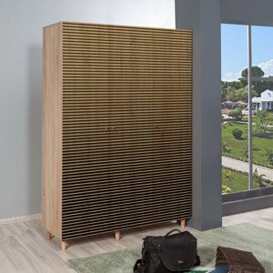 ASIR Šatní skříň FILINTA 220 dub sonoma