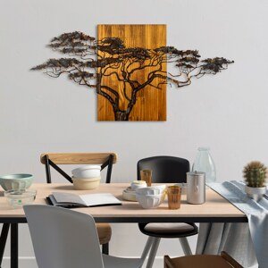 ASIR Nástěnná dřevěná dekorace ACACIA TREE