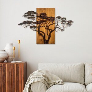 ASIR Nástěnná dřevěná dekorace ACACIA TREE