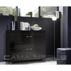 Cama Komoda LOGO 2 Barva: NIGHT