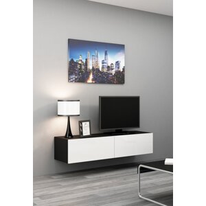 Cama Televizní stolek VIGO 140 Barva: latte/bílá