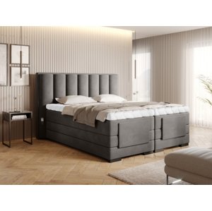 ELTAP Čalouněná postel VEROS Boxsprings 180 x 200 cm Látka čalounění: Loco 04