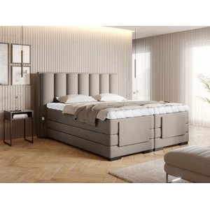 ELTAP Čalouněná postel VEROS Boxsprings 180 x 200 cm Látka čalounění: Poco 07