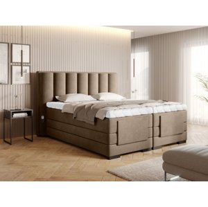 ELTAP Čalouněná postel VEROS Boxsprings 180 x 200 cm Látka čalounění: Nube 20