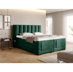 ELTAP Čalouněná postel VEROS Boxsprings 180 x 200 cm Látka čalounění: Nube 35