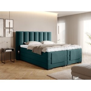 ELTAP Čalouněná postel VEROS Boxsprings 180 x 200 cm Látka čalounění: Velvetmat 38