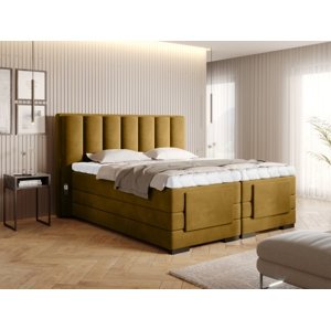 ELTAP Čalouněná postel VEROS Boxsprings 180 x 200 cm Látka čalounění: Loco 45
