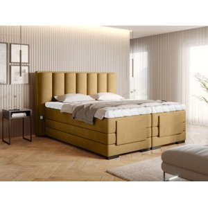 ELTAP Čalouněná postel VEROS Boxsprings 180 x 200 cm Látka čalounění: Nube 45