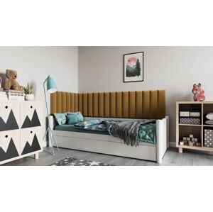 ELTAP Čalouněný panel SET QUADRATTA 210+90x60 okrový