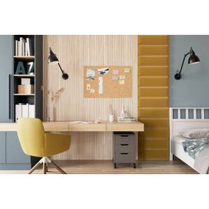 ELTAP Čalouněný panel SET QUADRATTA 50x240 okrový