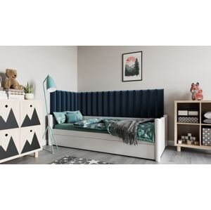 ELTAP Čalouněný panel SET QUADRATTA 210+90x60 modrý