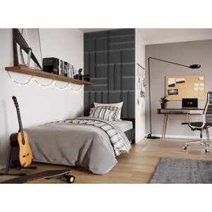 ELTAP Čalouněný panel SET QUADRATTA 120x195 tmavě modrý