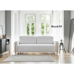 ELTAP Pohovka Arcadova, nožičky dub Látka čalounění: Royal 03