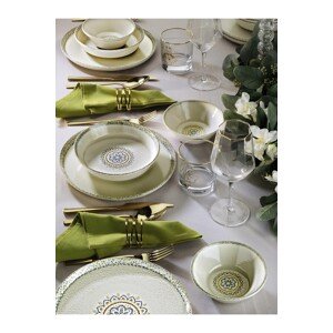 ASIR Porcelánová jídelní souprava FLOWER 18 ks