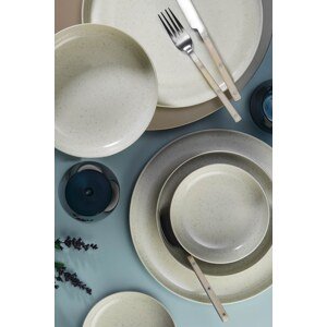 ASIR Porcelánová jídelní souprava (18 ks) krémová