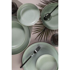 ASIR Porcelánová jídelní souprava (18 ks) zelená