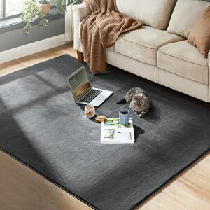 SONGMICS Protiskluzový koberec DARVIN  160 x 230 cm tmavě šedý