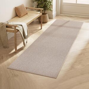 SONGMICS Protiskluzový koberec JUTE  80 x 200 cm světle hnědý