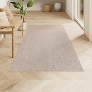 SONGMICS Protiskluzový koberec JUTE  80 x 150 cm světle hnědý