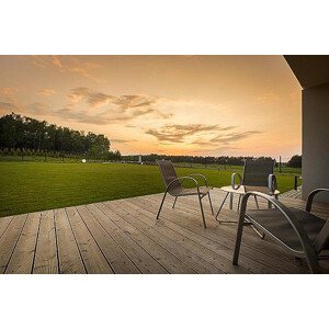 Terasová prkna SIBIŘSKÝ MODŘÍN 27 × 143 × 4000 mm | hladká | FSC®
