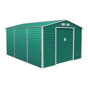G21 Zahradní domek 340 × 382 × 205 cm (zelená)