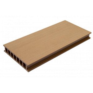 DECEUNINCK Terasové prkno Deceuninck TWINSON ESSENTIAL TERRACE 9555, Vlašský ořech 522 28 x 140 x 5000 mm