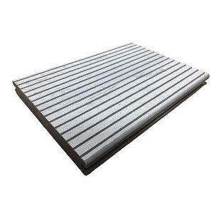 ASKO Terasový profil WPC Sun šedá 20 × 140 × 2000 mm | jemné rýh. / dřevodekor