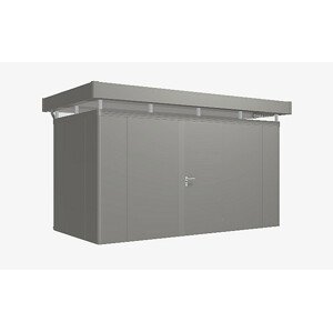 Biohort Zahradní domek BIOHORT Casanova 430 × 230 cm (šedý křemen metalíza) Orientace dveří vlevo