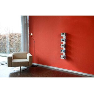 Radius design cologne Pořadač na CD 5 poliček RADIUS DESIGN (CD-BAUM weiss WAND 2 KLEIN 726B) bílý
