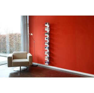 Radius design cologne Pořadač na CD 7 poliček RADIUS DESIGN (CD-BAUM weiss WAND 2 GROSS 727B) bílý