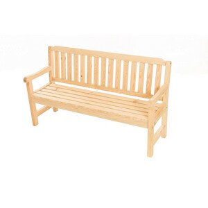DEOKORK Masivní zahradní lavice z borovice LONDON (32 mm) - různé délky 150 cm