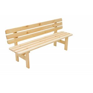 Masivní lavice z borovice dřevo 30 mm (různé délky) 180 cm