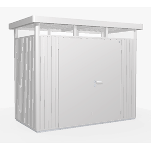 Biohort Zahradní domek BIOHORT Highline H1 duo 275 × 155 cm (stříbrná metalíza)