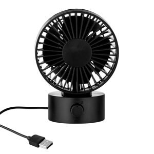 AIR WAVE Mini větrák s USB připojením - černá