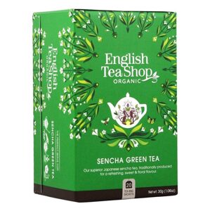 ENGLISH TEA SHOP Zelený čaj Sencha 20 ks