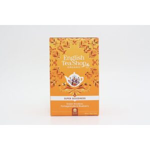 ENGLISH TEA SHOP Zelený rooibos s granátovým jablkem a borůvkou 20 ks