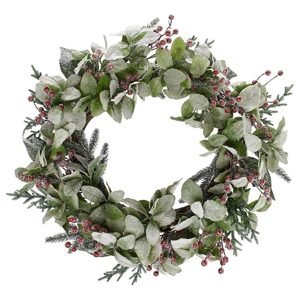 FLORISTA Věnec se zasněženými bobulemi 60 cm