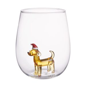 MERRY & JOY Sklenice jezevčík 450 ml