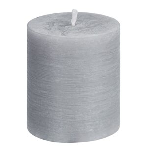 RUSTIC Svíčka 8 cm - šedá