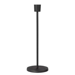 HIGHLIGHT Svícen na dlouhou svíčku 30 cm - černá