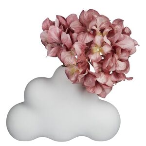 CLOUDY Váza 22 cm - bílá