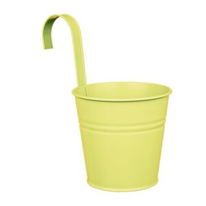 ZINC Květináč k zavěšení 11 cm - citronová