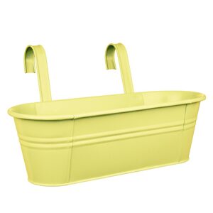ZINC Truhlík k zavěšení 50 cm - citronová