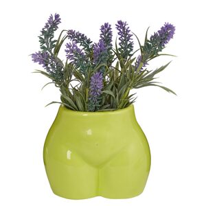 BOODY Váza/květináč 13 cm - limetková