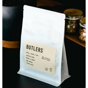 RÖAST & BUTLERS Pražená zrnková káva směs "Butlers" 200 g